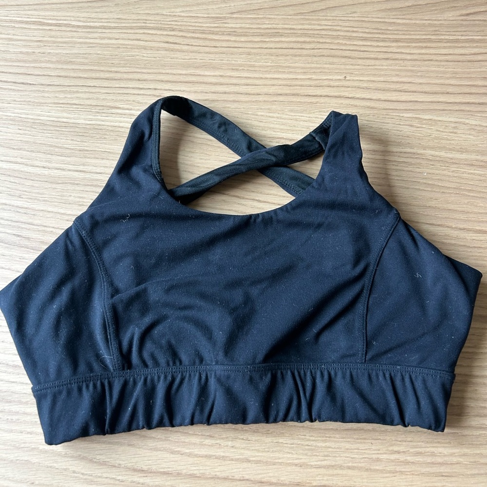 Alphalete Black bra. M. Good condition